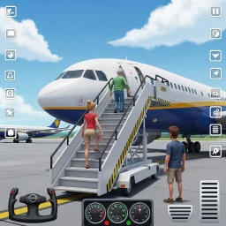 Icono de Flight Simulator & Plane Game